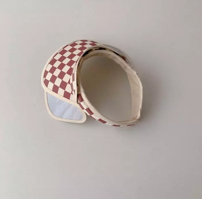 Miso - Korean Children Fashion - #todddlerfashion - Push Check Sun Cap - 9