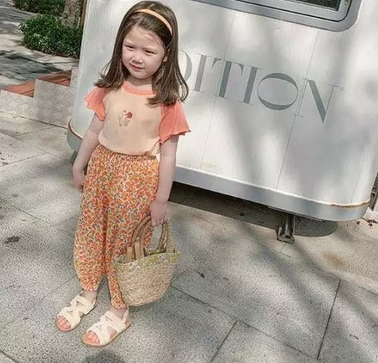 Miso - Korean Children Fashion - #todddlerfashion - Flower Pants - 7