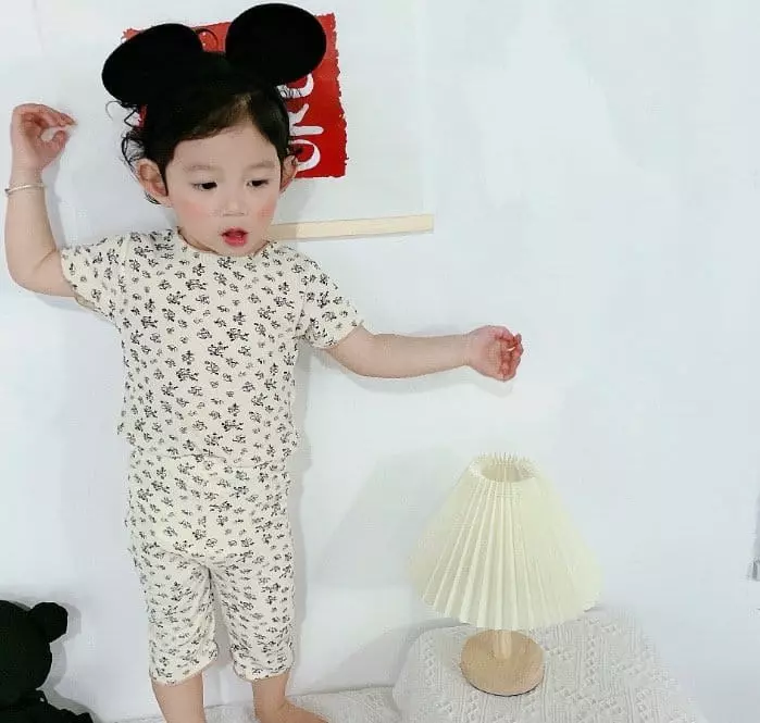 Miso - Korean Children Fashion - #prettylittlegirls - Small Flower Easywear - 4