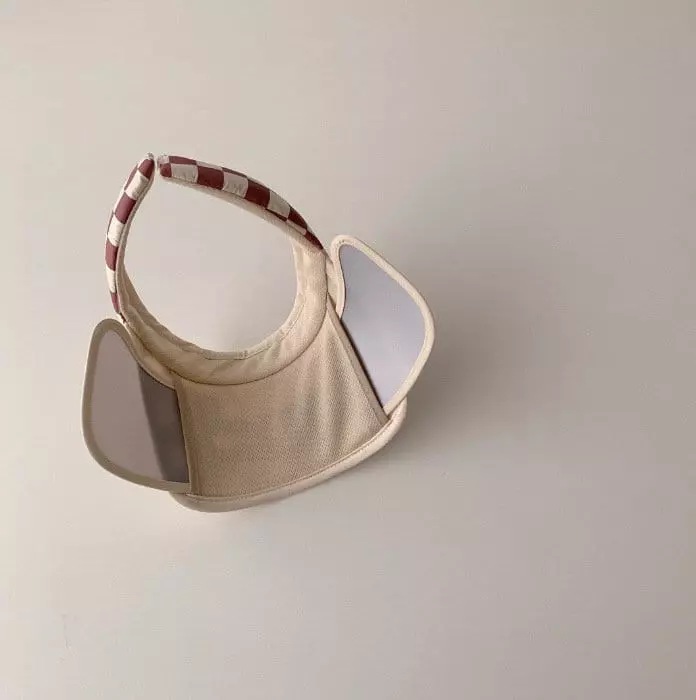 Miso - Korean Children Fashion - #toddlerclothing - Push Check Sun Cap - 10