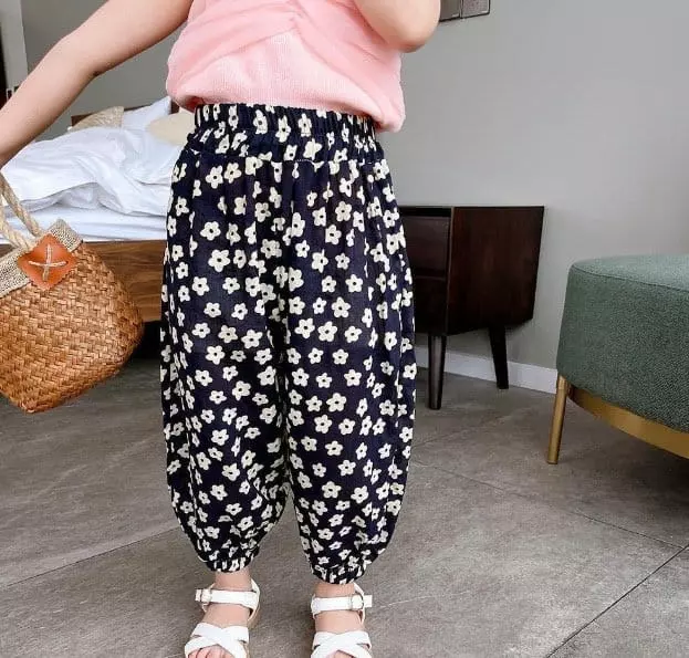 Miso - Korean Children Fashion - #toddlerclothing - Flower Pants - 8