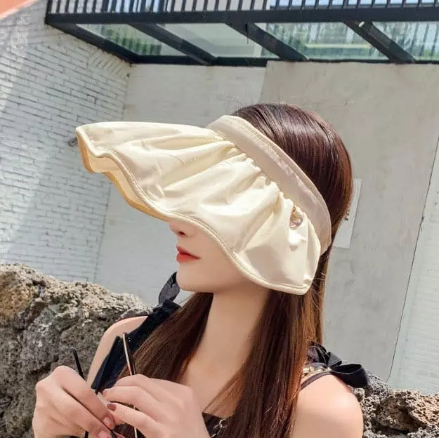 Miso - Korean Women Fashion - #thatsdarling - Mom Fra Sun Cap - 3