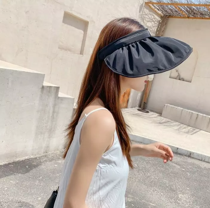Miso - Korean Women Fashion - #womensfashion - Mom Fra Sun Cap - 8