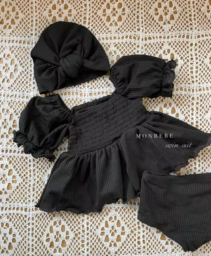 Monbebe - Korean Children Fashion - #childofig - Madeleine Swimwear Set - 3