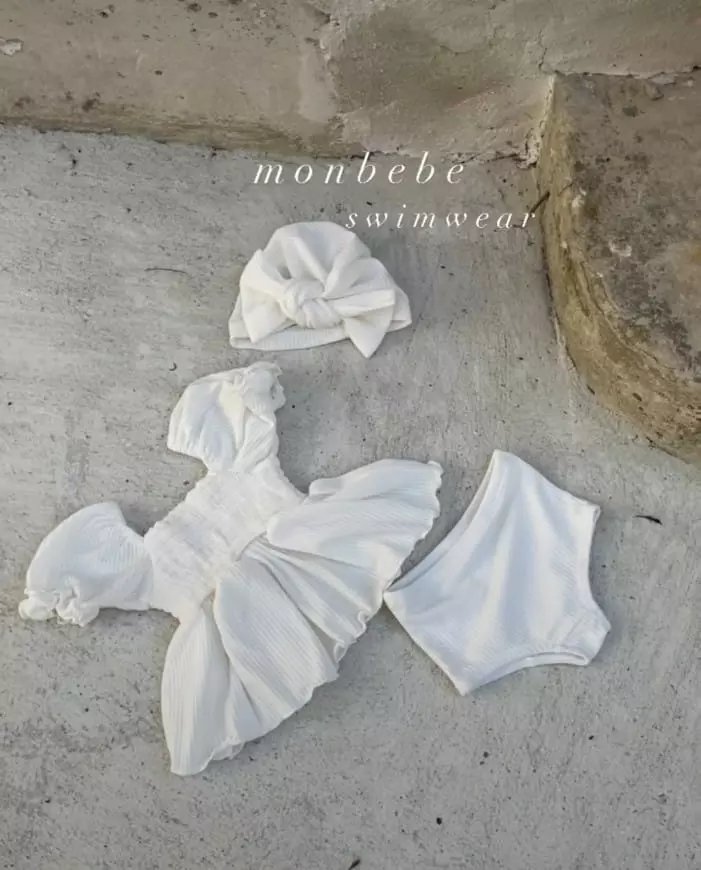 Monbebe - Korean Children Fashion - #littlefashionista - Madeleine Swimwear Set - 12