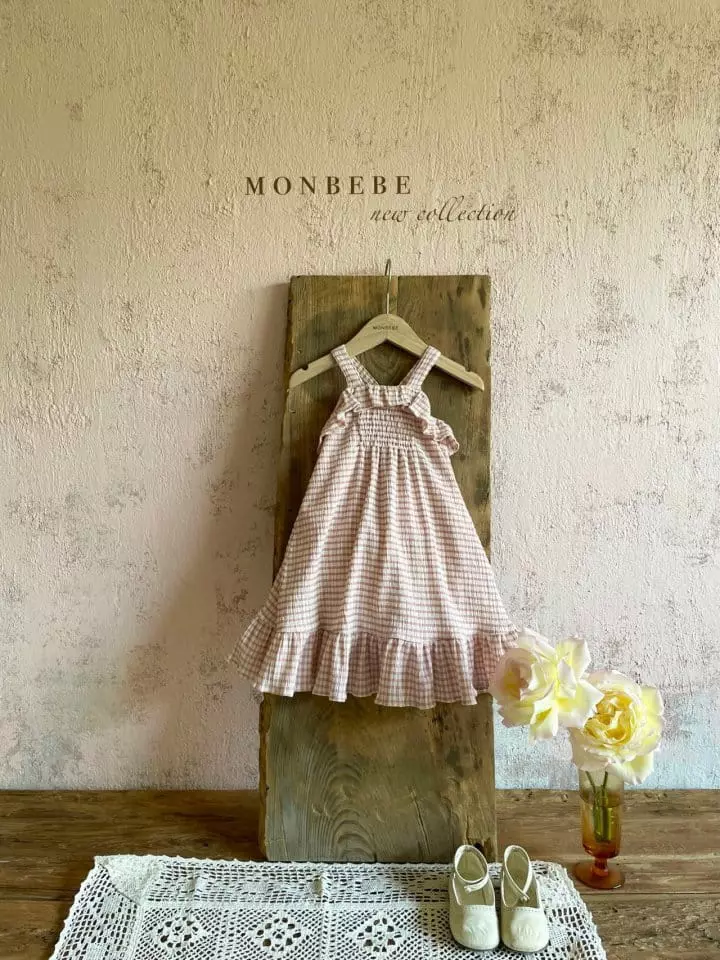 Monbebe - Korean Children Fashion - #minifashionista - Chocolat One-piece - 4