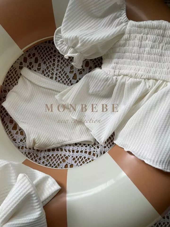 Monbebe - Korean Children Fashion - #stylishchildhood - Madeleine Swimwear Set - 2