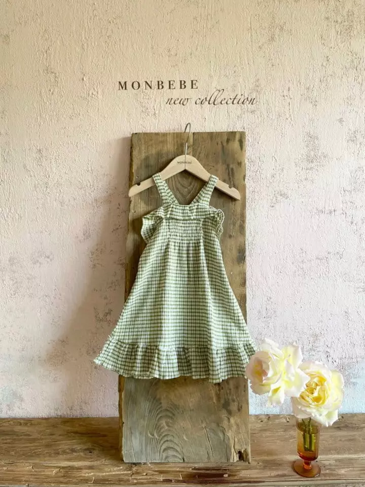 Monbebe - Korean Children Fashion - #todddlerfashion - Chocolat One-piece - 5