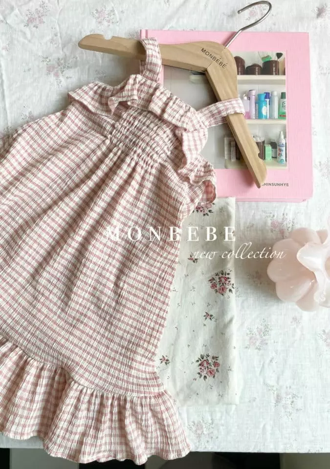 Monbebe - Korean Children Fashion - #toddlerclothing - Chocolat One-piece - 6