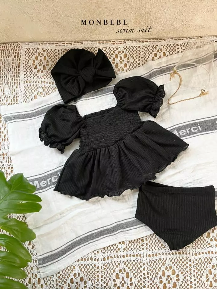 Monbebe - Korean Children Fashion - #toddlerclothing - Madeleine Swimwear Set