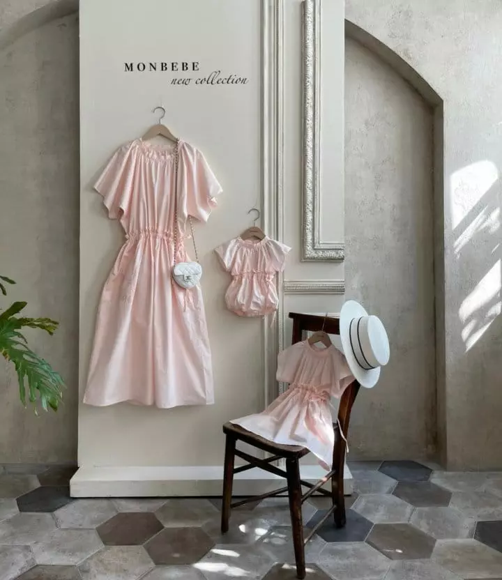 Monbebe - Korean Women Fashion - #womensfashion - Mom Bell One-piece - 4