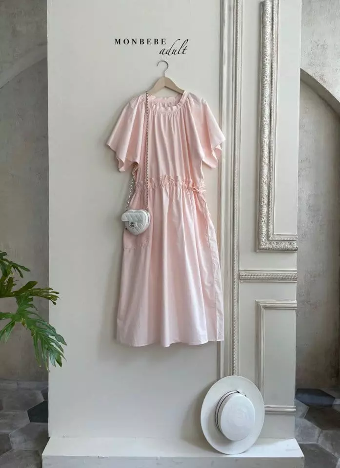 Monbebe - Korean Women Fashion - #womensfashion - Mom Bell One-piece