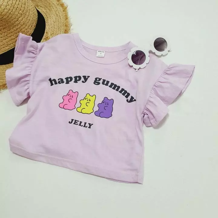 Mong Kok - Korean Children Fashion - #childofig - 3 Bear Shirring Tee - 2