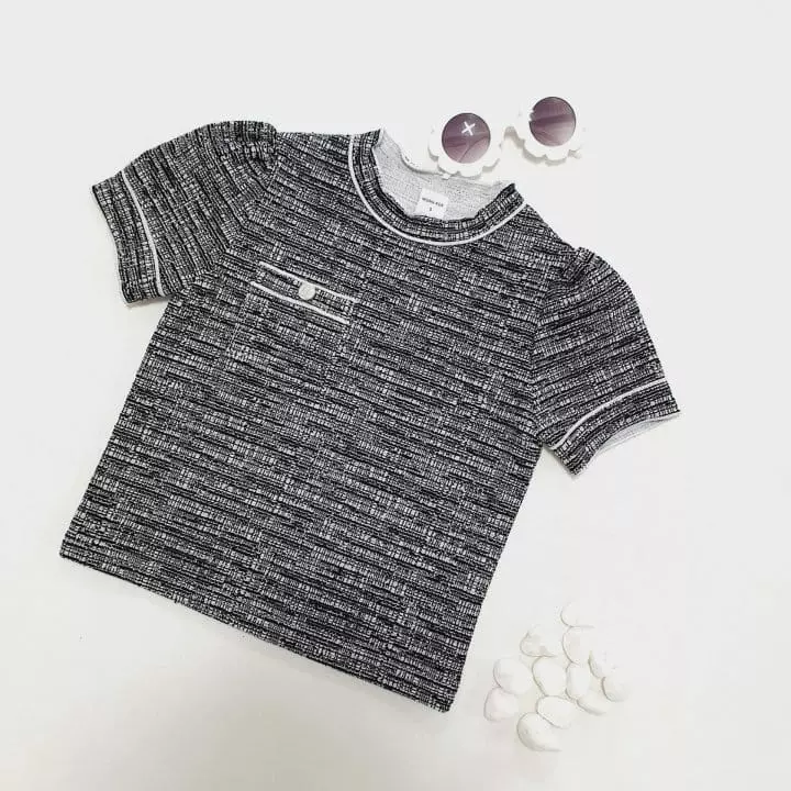 Mong Kok - Korean Children Fashion - #kidsshorts - Twid Top Tee - 4