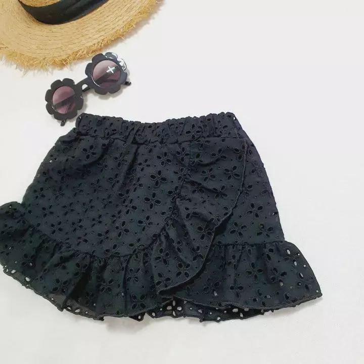 Mong Kok - Korean Children Fashion - #kidsstore - Punching Lesws Skirt Leggings - 2