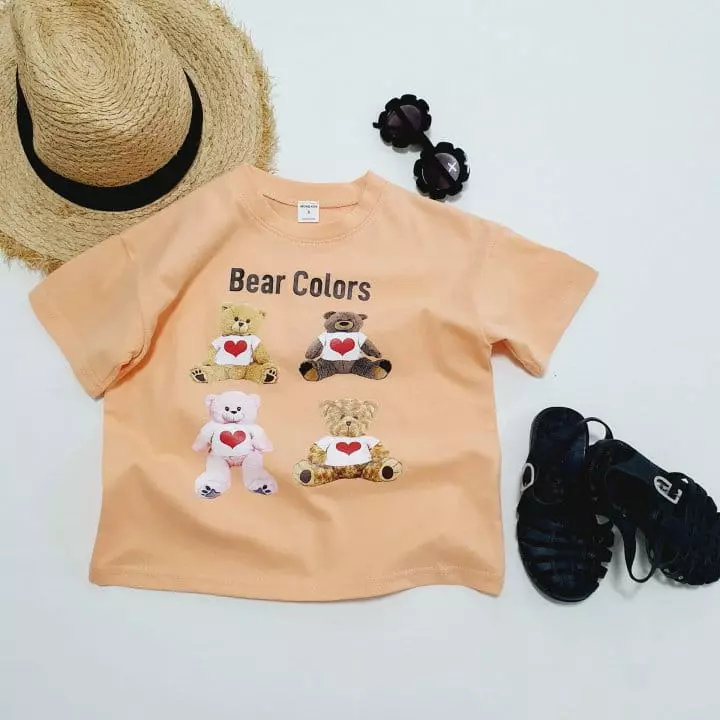 Mong Kok - Korean Children Fashion - #kidzfashiontrend - Four Heart Tee - 2