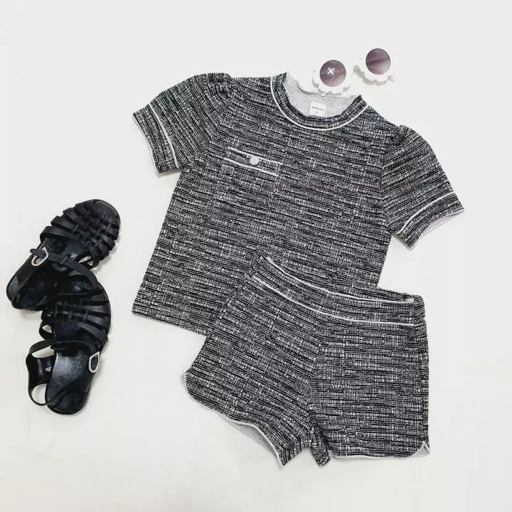 Mong Kok - Korean Children Fashion - #kidzfashiontrend - Twid Top Tee - 5