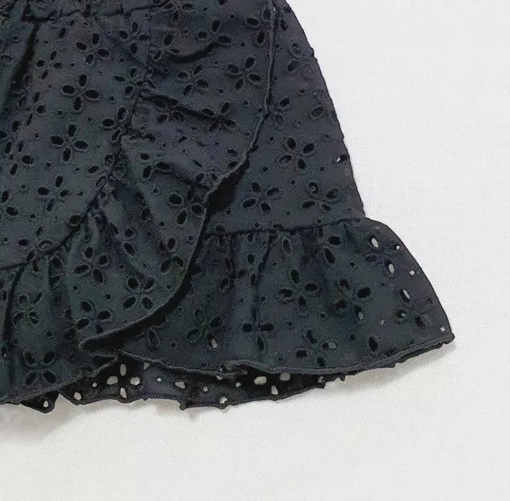 Mong Kok - Korean Children Fashion - #kidzfashiontrend - Punching Lesws Skirt Leggings - 3