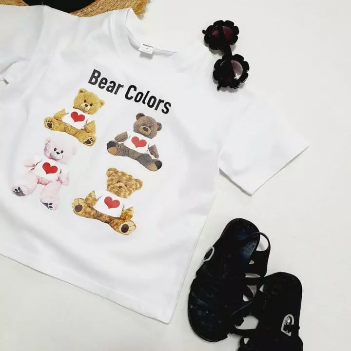 Mong Kok - Korean Children Fashion - #minifashionista - Four Heart Tee - 6