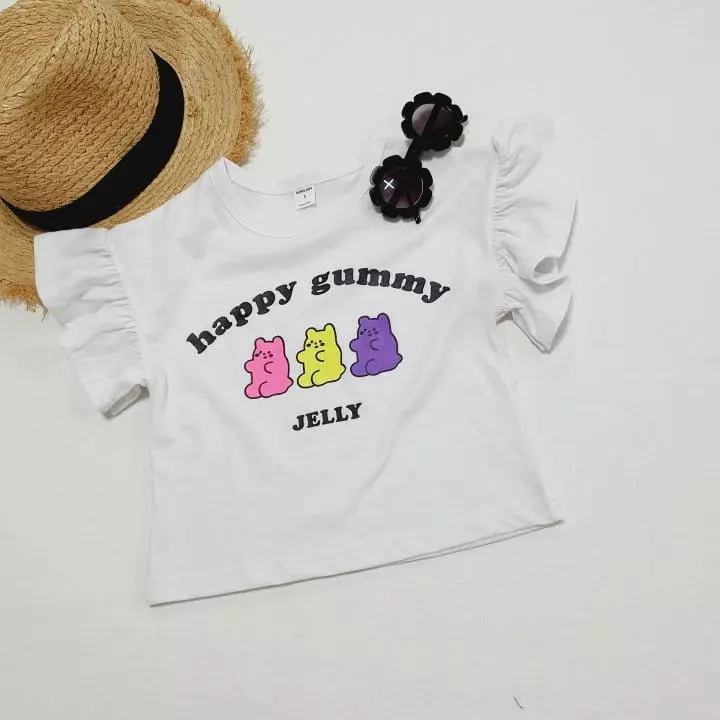 Mong Kok - Korean Children Fashion - #stylishchildhood - 3 Bear Shirring Tee