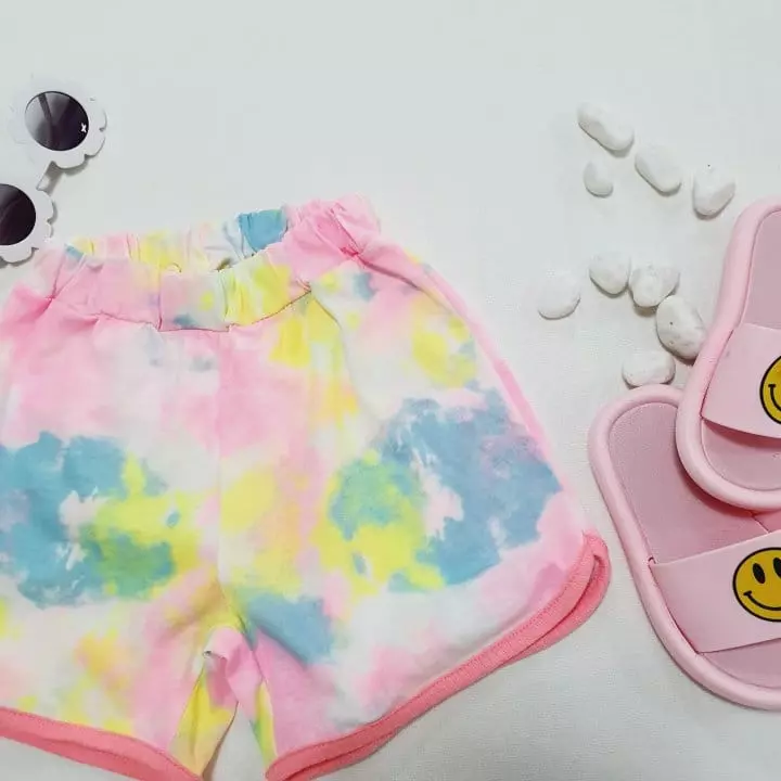 Mong Kok - Korean Children Fashion - #todddlerfashion - Water Paint Smile Shorts - 3