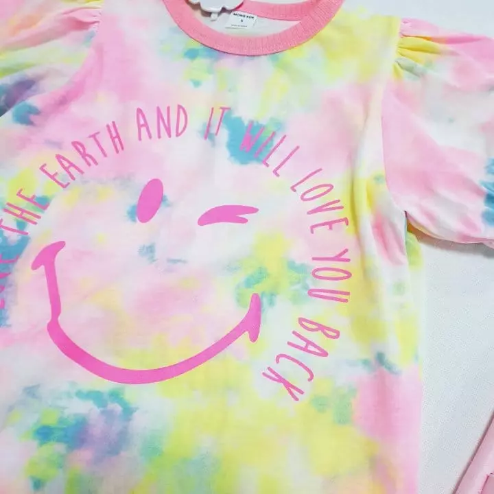 Mong Kok - Korean Children Fashion - #todddlerfashion - Water Paint Smile One-piece - 2