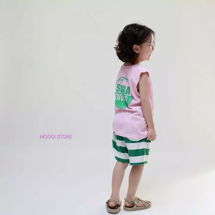 Mooi Store - Korean Children Fashion - #fashionkids - Scuba Sleeveless - 2