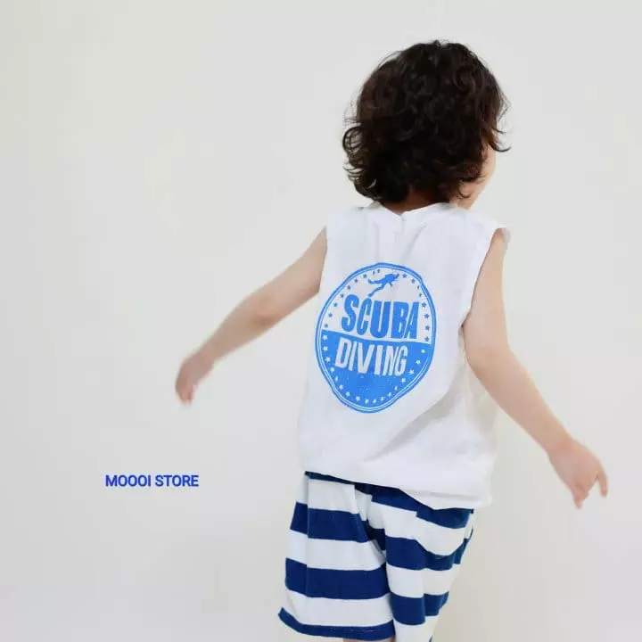 Mooi Store - Korean Children Fashion - #kidsshorts - Scuba Sleeveless - 3
