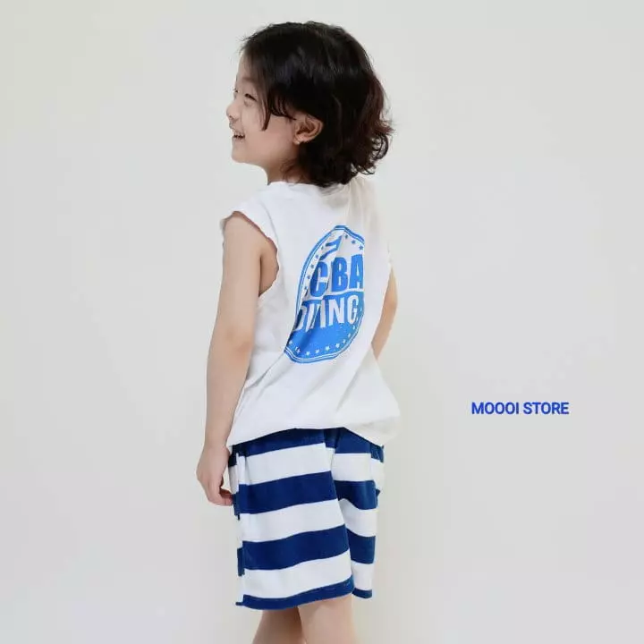 Mooi Store - Korean Children Fashion - #kidsshorts - Scuba Sleeveless - 4