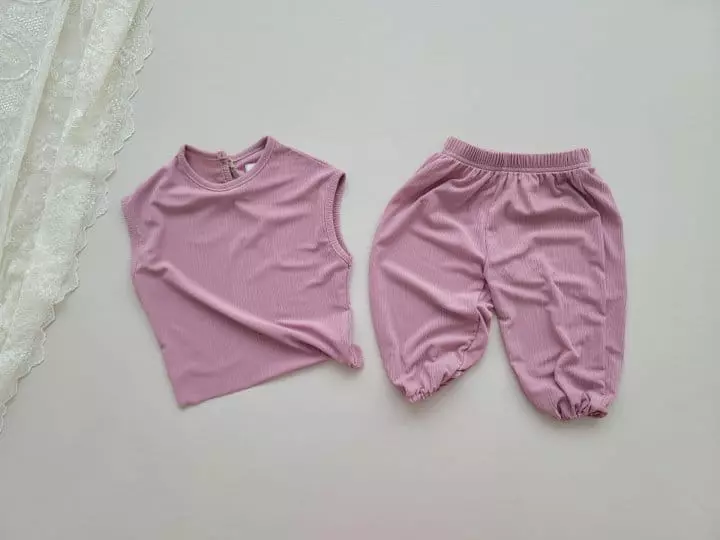 Moran - Korean Children Fashion - #prettylittlegirls - Raon Pleats Top Bottom Set - 5