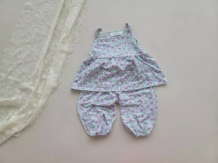 Moran - Korean Children Fashion - #prettylittlegirls - Ice Flower Sleeveless - 3