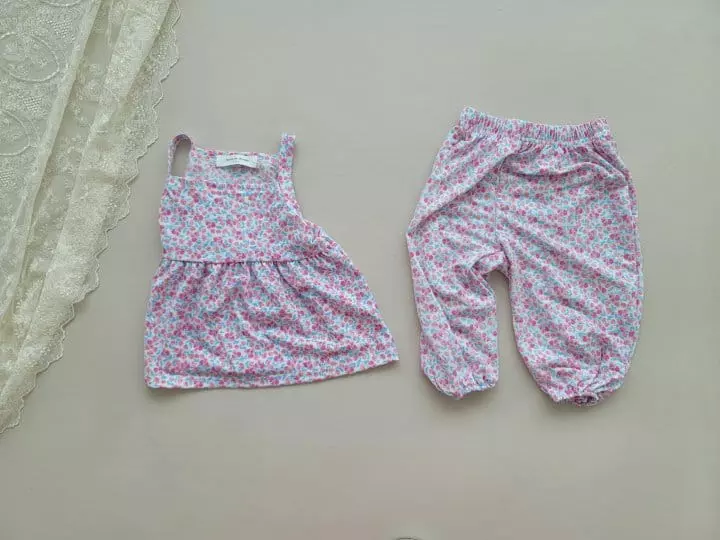 Moran - Korean Children Fashion - #prettylittlegirls - Ice Flower Sleeveless - 4