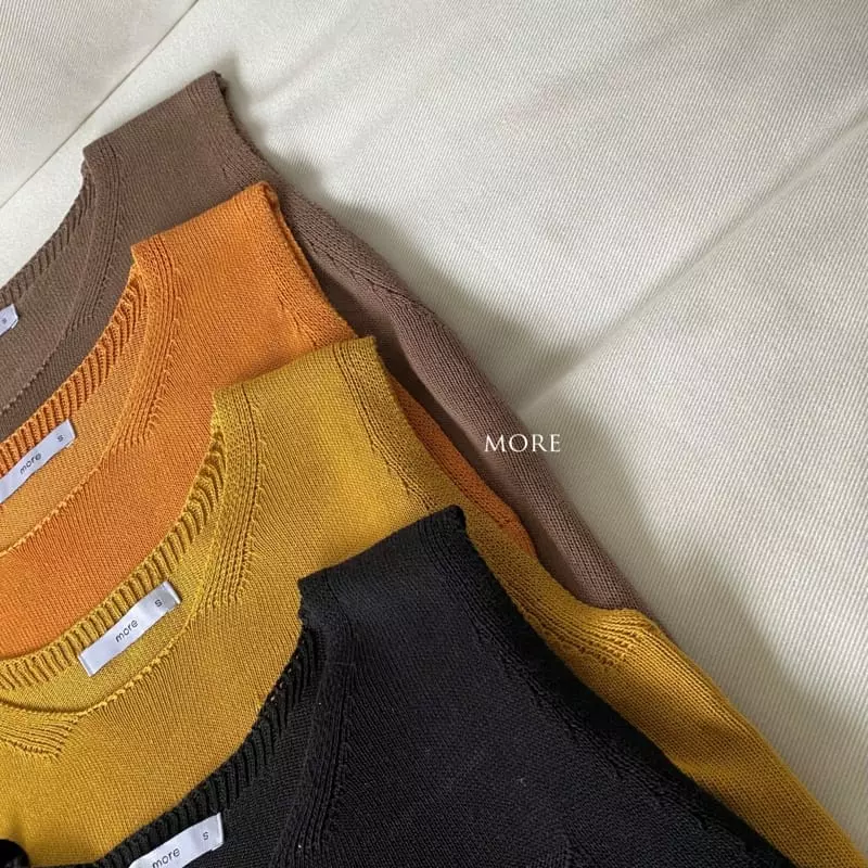 More - Korean Children Fashion - #kidsshorts - One Pocket Knit Tee Sleeveless - 5