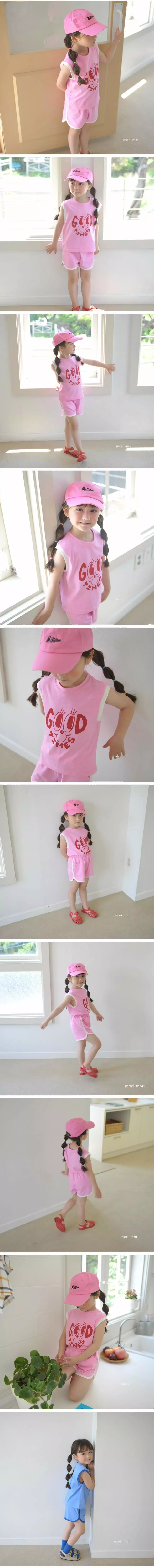 Mori Mori - Korean Children Fashion - #childrensboutique - Good Time Top Bottom Set - 2