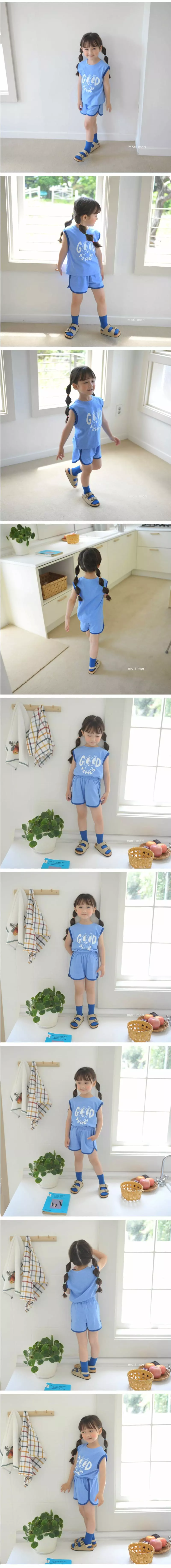 Mori Mori - Korean Children Fashion - #designkidswear - Good Time Top Bottom Set - 3