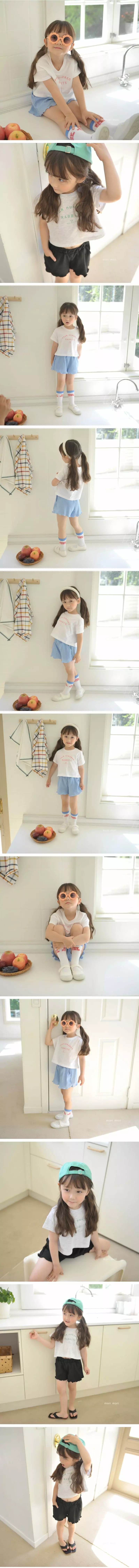 Mori Mori - Korean Children Fashion - #magicofchildhood - Rabbit Crop Tee - 2