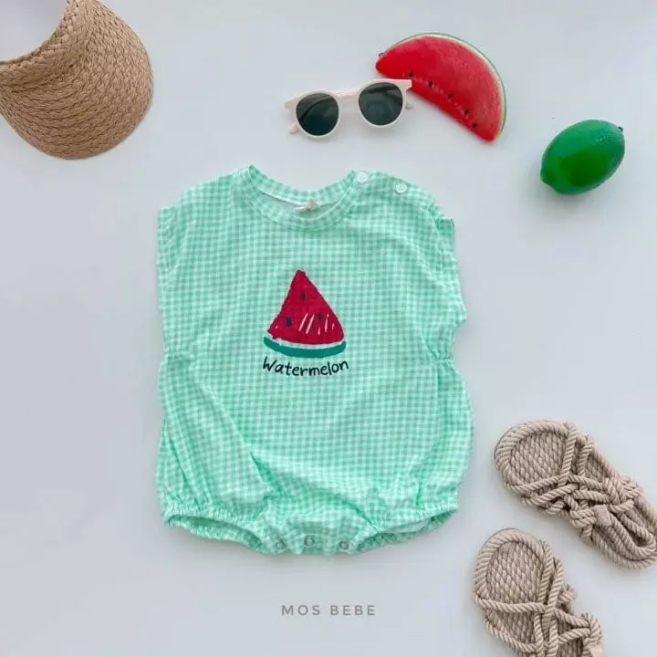 Mos Bebe - Korean Baby Fashion - #babyboutique - Watermelon Bodysuit