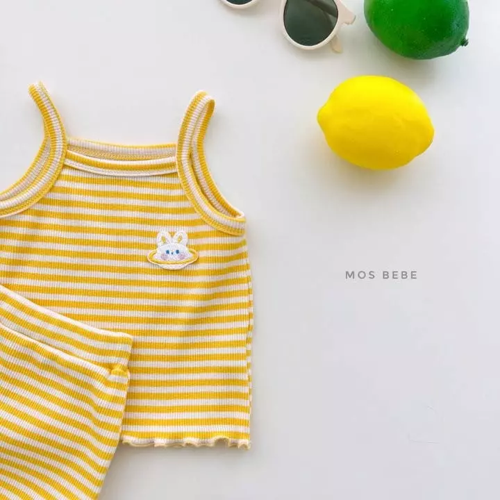 Mos Bebe - Korean Baby Fashion - #babyfever - Space Top Bottom Set - 5