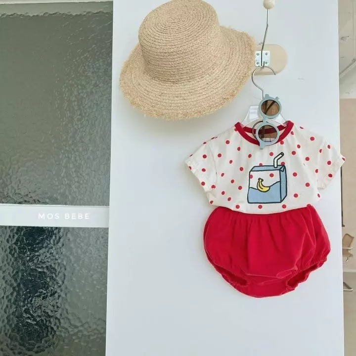 Mos Bebe - Korean Baby Fashion - #babyoninstagram - Juice Top Bottom SEt  - 10