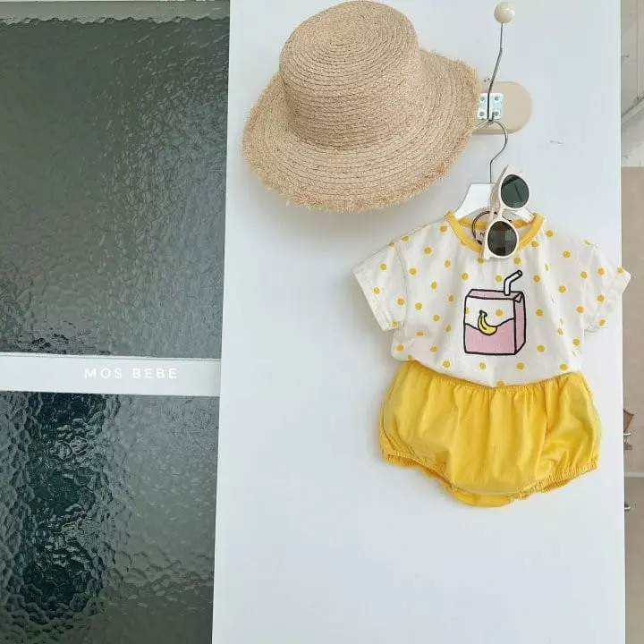 Mos Bebe - Korean Baby Fashion - #babyootd - Juice Top Bottom SEt  - 11