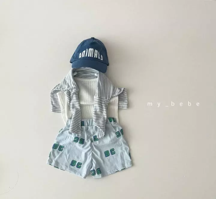 My Bebe - Korean Children Fashion - #childofig - Summer Top Bottom Set - 8