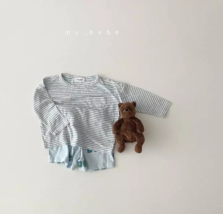 My Bebe - Korean Children Fashion - #childofig - Summer Top Bottom Set - 9