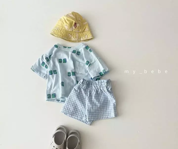 My Bebe - Korean Children Fashion - #childrensboutique - Summer Top Bottom Set - 10