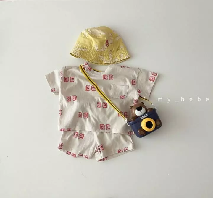 My Bebe - Korean Children Fashion - #kidsstore - Summer Top Bottom Set