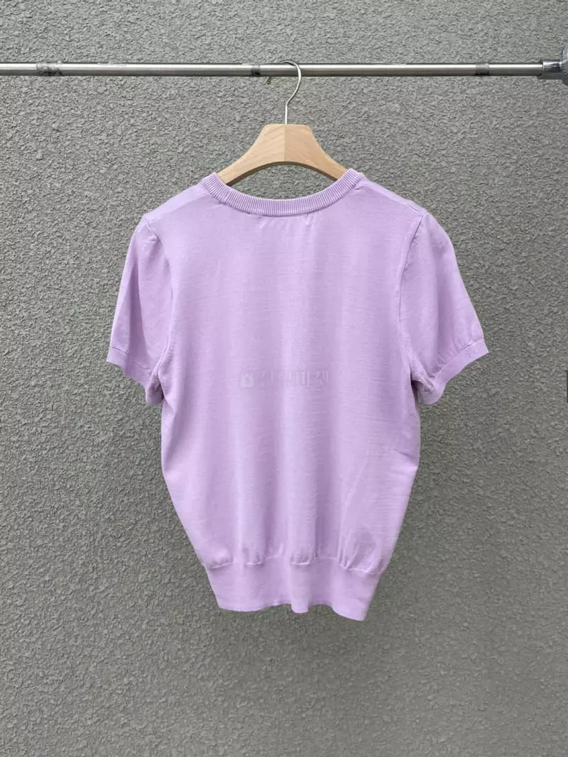 Nan - Korean Women Fashion - #momslook - Easy Short Sleeves Knit - 2