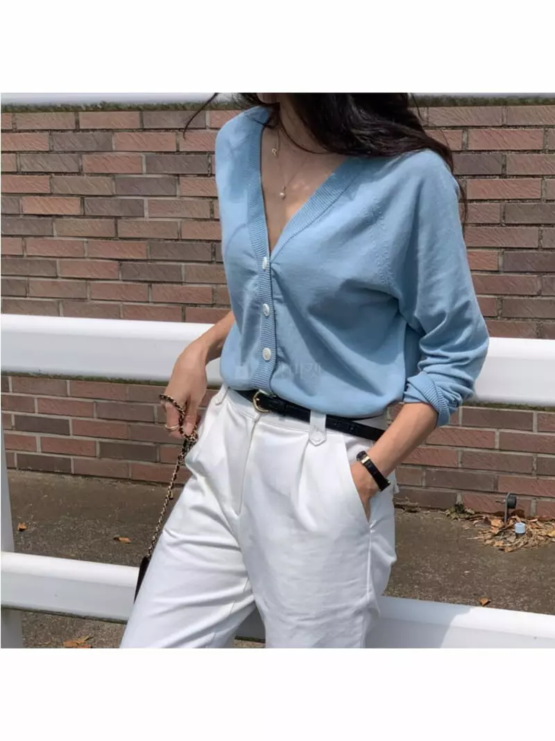Nan - Korean Women Fashion - #momslook - Essencial Cardigan