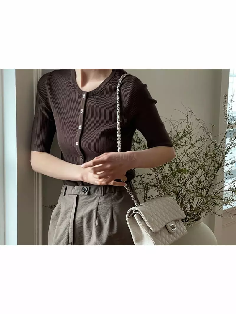 Nan - Korean Women Fashion - #momslook - Ber Cardigan - 2