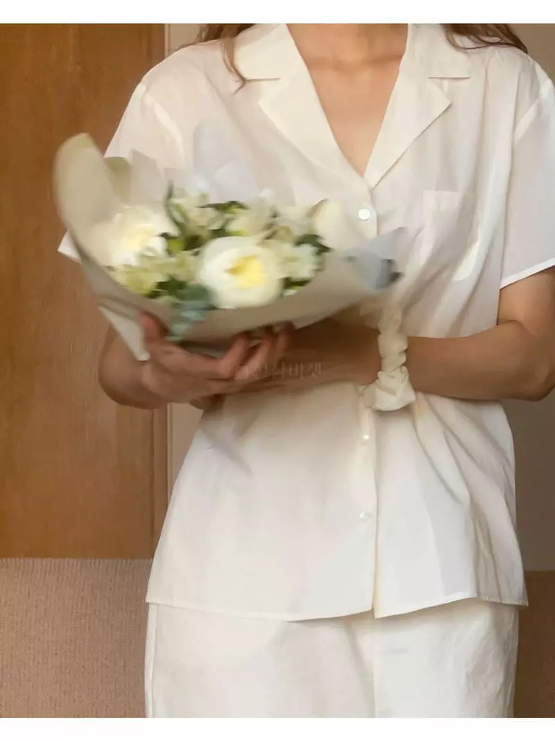 Nan - Korean Women Fashion - #momslook - Mini Pokcet Shirt