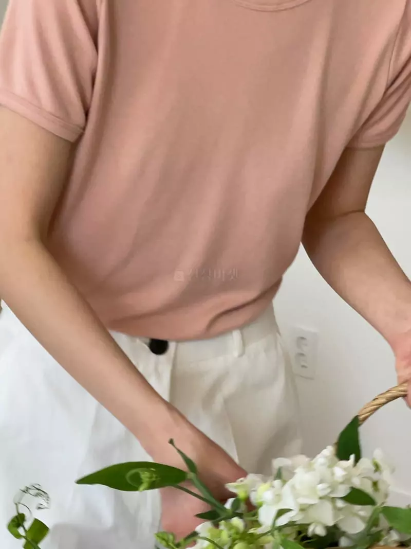 Nan - Korean Women Fashion - #momslook - Latte Shirt - 2