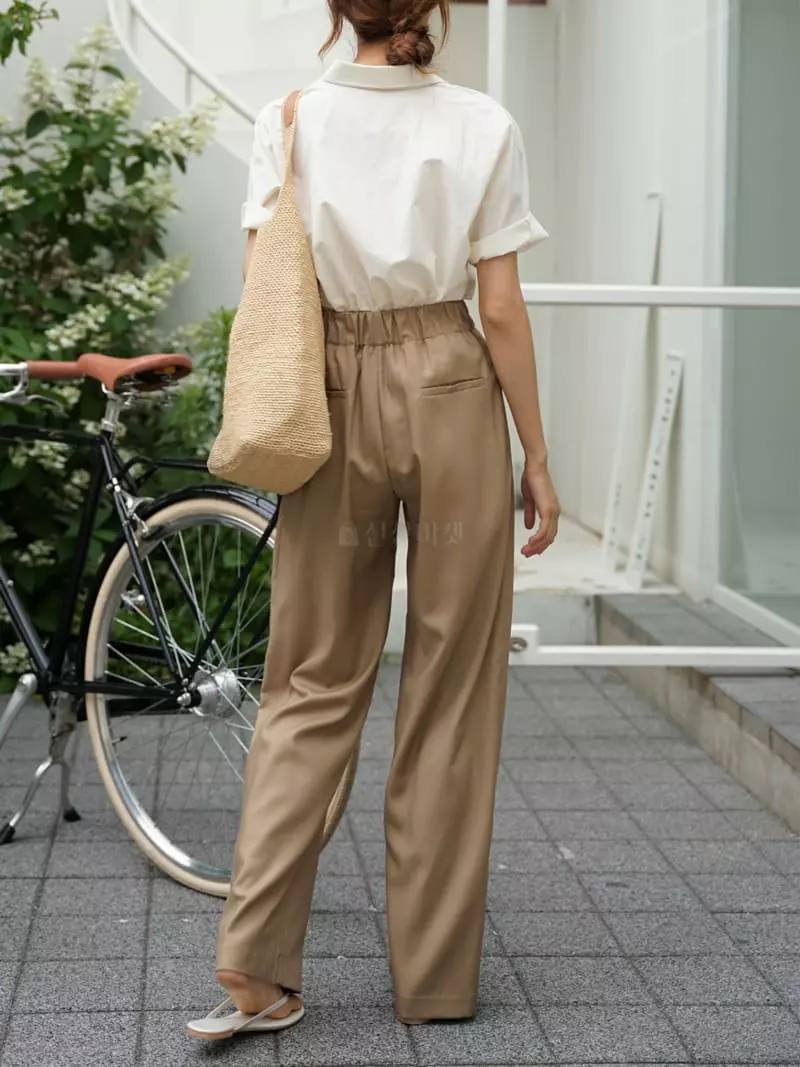 Nan - Korean Women Fashion - #momslook - Linen Bisco Pants - 3